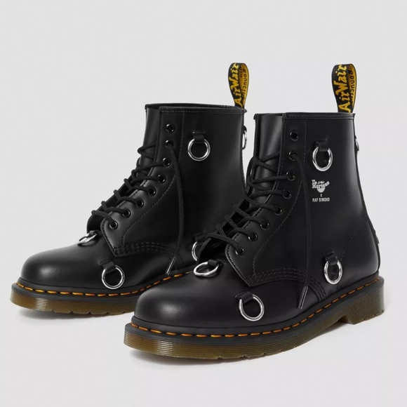 Dr Martens 1460 RAF SIMONS SMOOTH LEATHER LACE UP BOOTS- sz. US 4M/5L - Picture 5 of 12